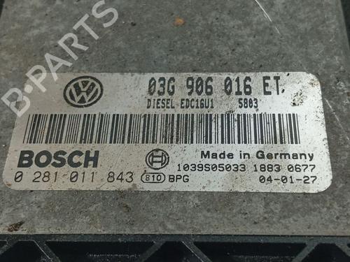 Engine control unit (ECU) VW GOLF V (1K1) 2.0 TDI | BP39182216M57 - Image 5