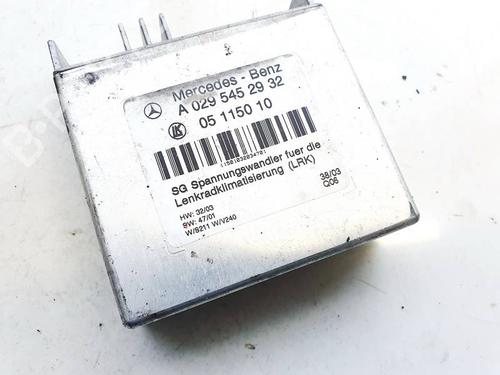 Used Electronic module Electronic module MERCEDES-BENZ E-CLASS (W211) E 220 CDI (211.006) (136 hp) 32927486 32927486