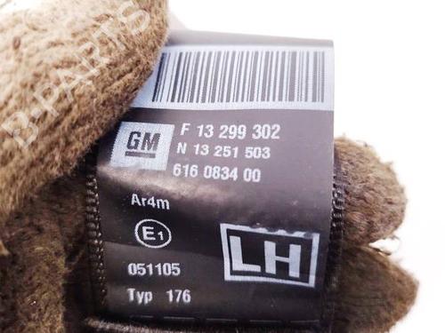 Rear left seatbelt OPEL ASTRA J (P10) 1.7 CDTI (68) | BP35018187I29 - Image 3
