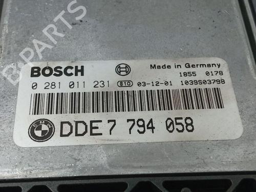 Engine control unit (ECU) BMW 7 (E65, E66, E67) 730 d | BP39484875M57 - Image 5