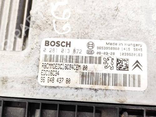 Engine control unit (ECU) CITROËN C4 Picasso I MPV (UD_) 1.6 HDi | BP32952269M57 - Image 2