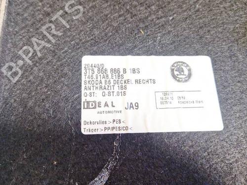 Boot lining SKODA SUPERB II (3T4) 2.0 TDI | BP34978099I3 - Image 3