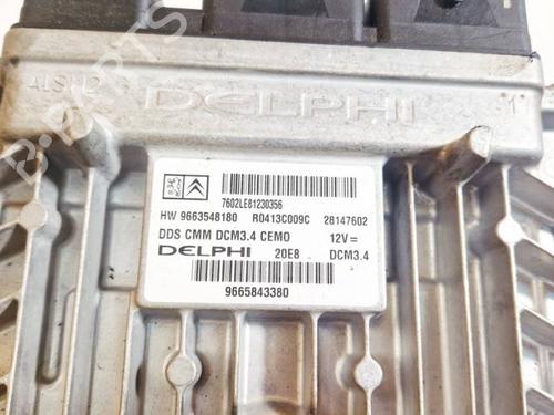 Engine control unit (ECU) CITROËN C5 III (RD_) 2.0 HDi (RDRHD8, RDRHDJ, RDRHR8, RDRHRJ) | BP32579388M57 - Image 5