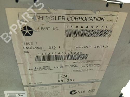 Radio CHRYSLER SEBRING (JS) 2.0 CRD | BP34865148E6 - Image 5