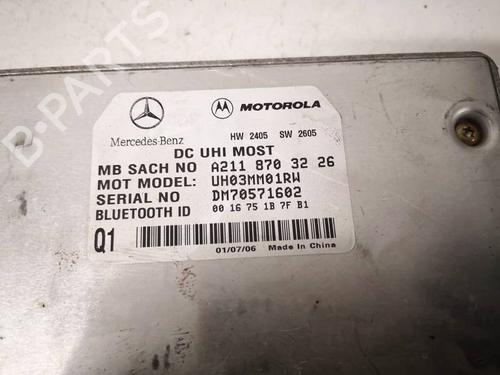 Electronic module MERCEDES-BENZ E-CLASS (W211) E 220 CDI (211.006) | BP35998558M83 - Image 2