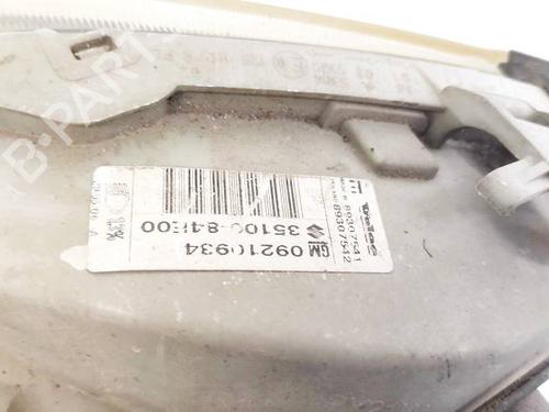 Right headlight OPEL AGILA A (H00) 1.3 CDTI (F68) | BP35222716C29 - Image 3