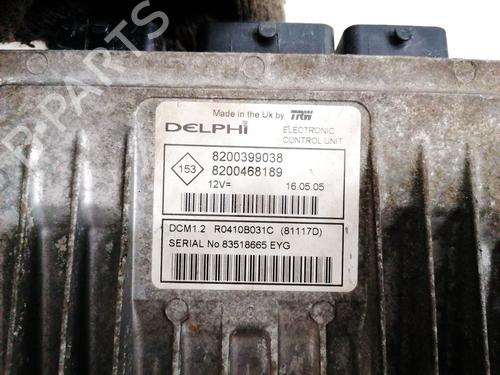 Engine control unit (ECU) RENAULT MODUS / GRAND MODUS (F/JP0_) 1.5 dCi (FP0D, JP0D) | BP33088713M57 - Image 3