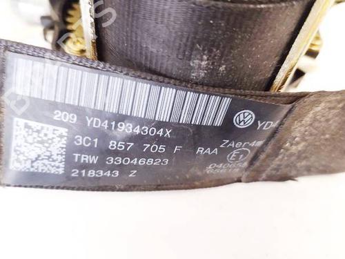 Front left seatbelt VW PASSAT B6 (3C2) 2.0 TDI | BP36587077I26 - Image 4