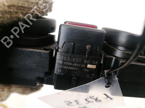 Warning switch MERCEDES-BENZ C-CLASS (W203) C 200 CDI (203.004) | BP35409769I22 - Image 3