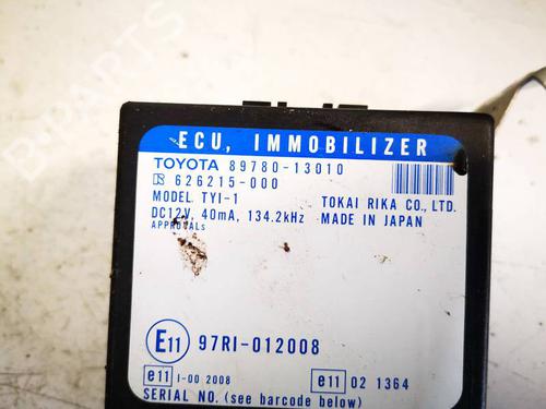 Electronic module TOYOTA COROLLA Verso (_E12_) 2.0 D-4D (CDE120_, CDE120R) | BP34980710M83 - Image 2