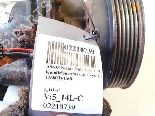 AC compressor NISSAN NOTE (E12) 1.5 dCi | BP35144956M34 - Image 2