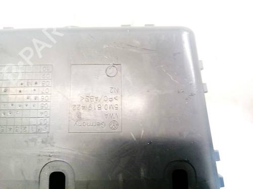 Glove box VW GOLF PLUS V (5M1, 521) 1.9 TDI | BP35347061C95 - Image 3