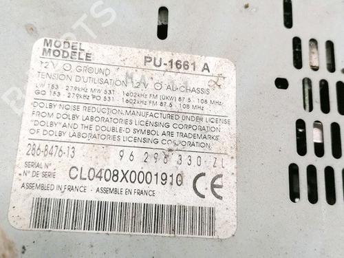 Radio PEUGEOT 607 (9D, 9U) 2.2 16V | BP35593169E6 - Image 2