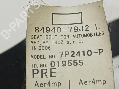 Front left seatbelt SUZUKI SX4 (EY, GY) 1.9 DDiS (RW419D) | BP38193805I26 - Image 4