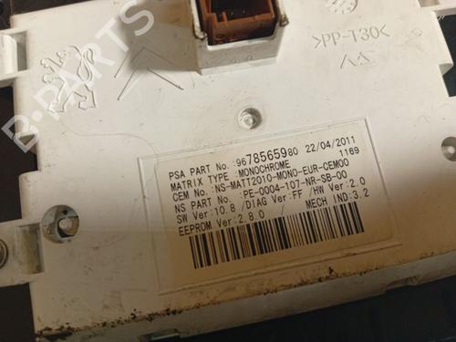 Instrument cluster CITROËN C4 II Hatchback Van (NC_) 1.6 HDi | BP37227183C47 - Image 4