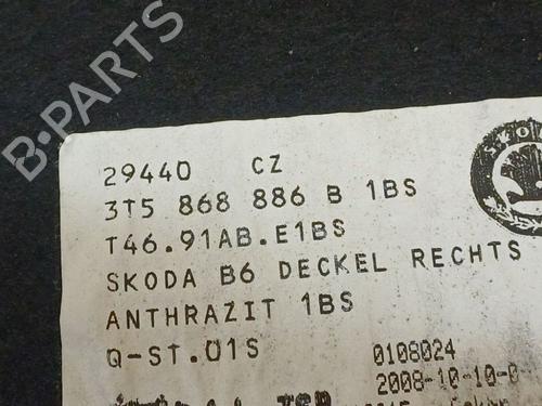 Boot lining SKODA SUPERB II (3T4) 2.0 TDI | BP38193874I3 - Image 4