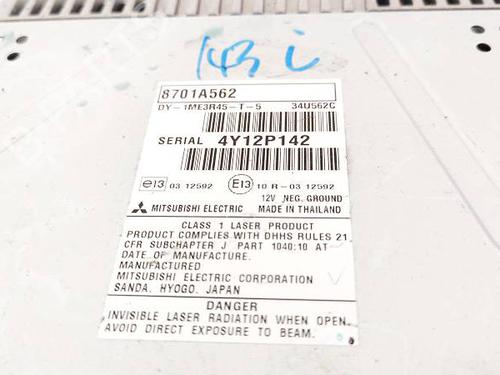 Radio MITSUBISHI ASX (GA_W_) 2.0 MIVEC 4WD | BP35309796E6 - Image 3
