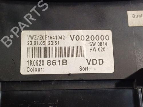 Instrument cluster VW GOLF V (1K1) 1.9 TDI 4motion | BP34986209C47  - Image 5