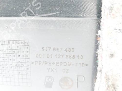 Boot lining SKODA ROOMSTER (5J7) 1.2 TDI | BP37653168I3 - Image 3