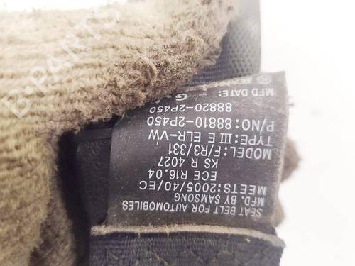 Front right seatbelt KIA SORENTO II (XM) 2.2 CRDi | BP35087293I25 - Image 2