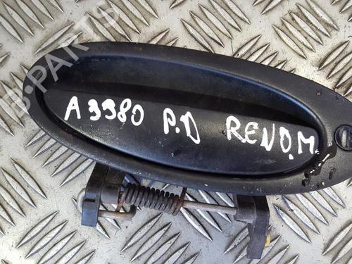 Højre fortil udvendigt håndtag Højre fortil udvendigt håndtag RENAULT LAGUNA I (B56_, 556_) 1.8 (B56S/T/0) (90 hp) 35688097 35688097
