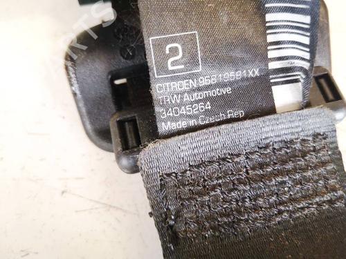 Rear right seatbelt CITROËN C3 II (SC_) 1.4 HDi 70 (SC8HZC, SC8HR0, SC8HP4) | BP34987881I28 - Image 3
