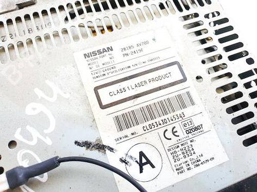Radio NISSAN PRIMERA Hatchback (P12) 2.0 | BP35004426E6 - Image 3