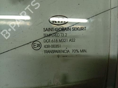 Dør rude ventre bagtil KIA CEE'D Hatchback (ED) 1.4 | BP34902658C20 - Image 4