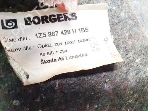 Boot lining SKODA OCTAVIA II (1Z3) 1.6 FSI | BP36250251I3 - Image 3