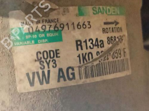 AC compressor SEAT ALTEA (5P1) 1.9 TDI | BP36586772M34 - Image 4