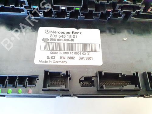 Electronic module MERCEDES-BENZ C-CLASS (W203) C 180 Kompressor (203.046) | BP35432274M83 - Image 2