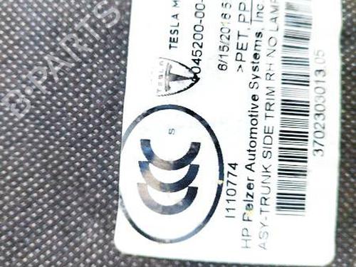 Boot lining TESLA MODEL S (5YJS) 75 | BP36657933I3 - Image 5