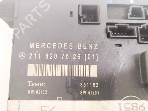 Electronic module MERCEDES-BENZ E-CLASS (W211) E 220 CDI (211.006) | BP34833961M83 - Image 2