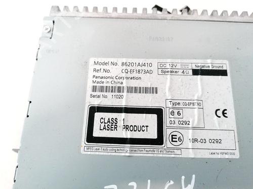 Radio SUBARU LEGACY V (BM) 2.0 D AWD (BMD) | BP35609606E6 - Image 2
