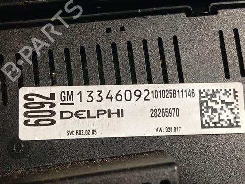 Climate control OPEL ASTRA J (P10) 1.7 CDTI (68) | BP38342814I5 - Image 6