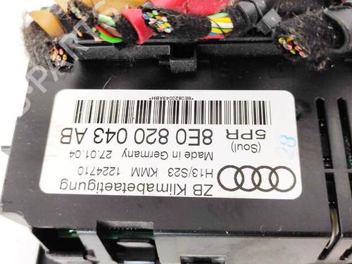 Climate control AUDI A4 B6 (8E2) 1.9 TDI | BP35297196I5 - Image 3