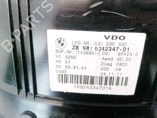 Instrument cluster BMW 3 (E90) 318 d | BP35378979C47 - Image 3