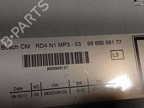 Radio CITROËN BERLINGO MULTISPACE (B9) 1.6 HDi 90 | BP38973854E6 - Image 5