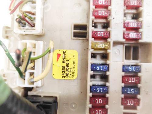 Fuse box NISSAN ALMERA II Hatchback (N16) 2.2 Di | BP32628088E1
