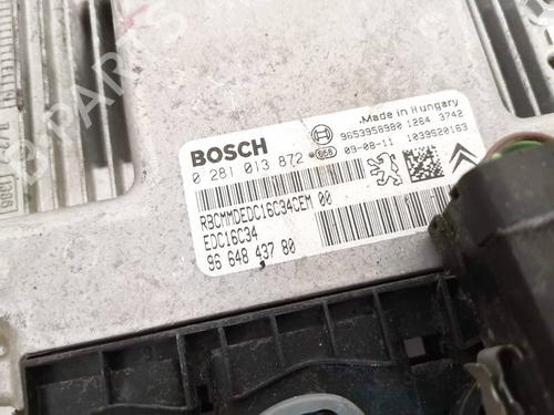 Engine control unit (ECU) CITROËN BERLINGO MULTISPACE (B9) 1.6 HDi 75 16V | BP32598289M57