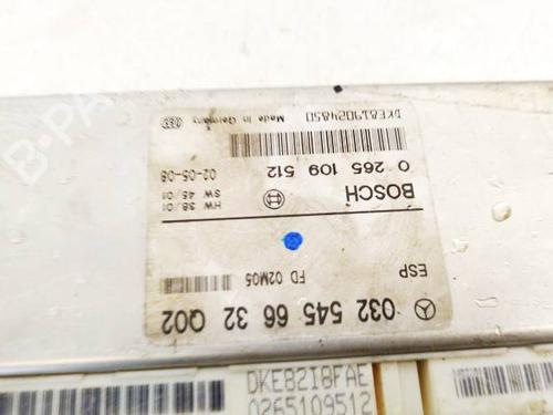 ESP ECU MERCEDES-BENZ E-CLASS (W211) E 220 CDI (211.006) | BP37456182M58 - Image 2