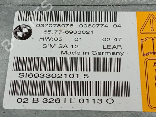 ECU airbags BMW 7 (E65, E66, E67) 730 d | BP32555872M53