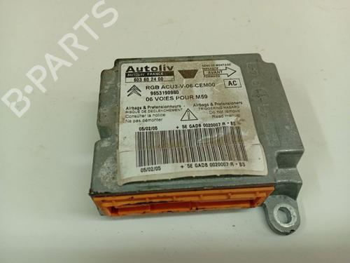 Used ECU airbags ECU airbags CITROËN BERLINGO / BERLINGO FIRST MPV (MF_, GJK_, GFK_) 2.0 HDI 90 (MFRHY) (90 hp) 36060263 36060263