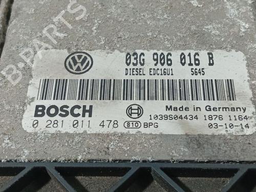 Engine control unit (ECU) VW GOLF V (1K1) 1.9 TDI | BP39392647M57 - Image 5