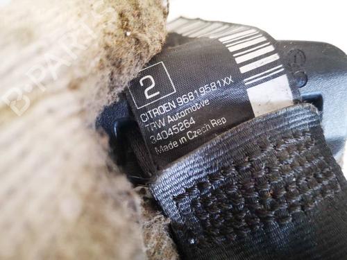 Rear left seatbelt CITROËN C3 II (SC_) 1.4 HDi 70 (SC8HZC, SC8HR0, SC8HP4) | BP34987880I29 - Image 3