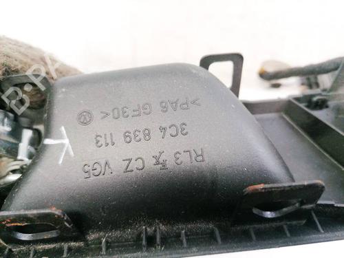 Rear right interior door handle VW PASSAT B6 (3C2) 2.0 TDI | BP35368131I16 - Image 3