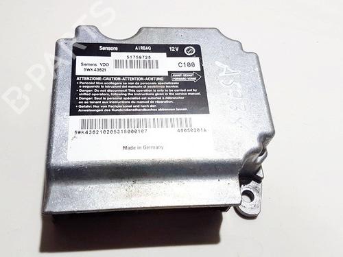 Used ECU airbags ECU airbags FIAT STILO (192_) 1.9 JTD (192AXS1B, 192BXS1B) (90 hp) 33102745 33102745