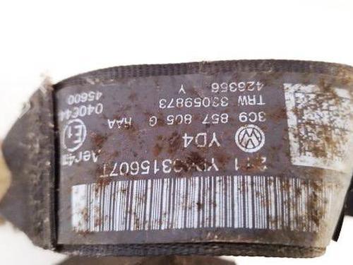 Rear left seatbelt VW PASSAT B6 (3C2) 1.9 TDI | BP34757402I29 - Image 3