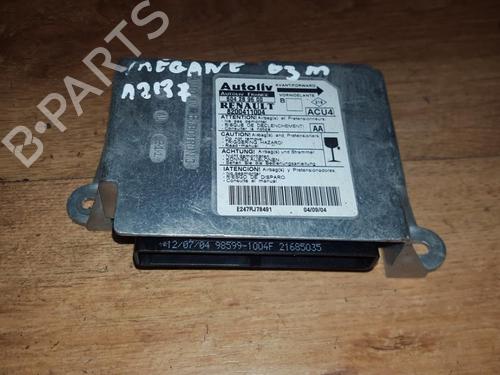 Used ECU airbags ECU airbags RENAULT MEGANE II (BM0/1_, CM0/1_) 1.5 dCi (BM1F, CM1F) (86 hp) 33531265 33531265
