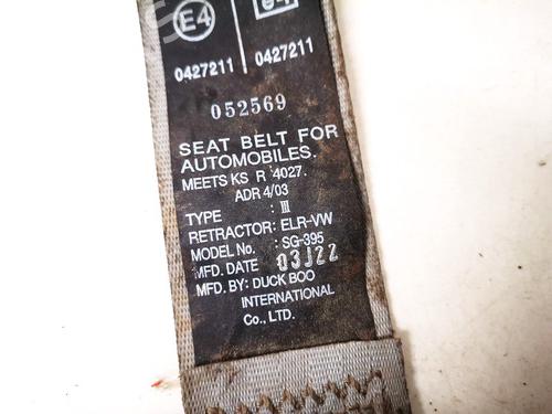 Rear right seatbelt SUZUKI WAGON R+ (MA) 1.3 4WD (RB413) | BP35547188I28 - Image 3